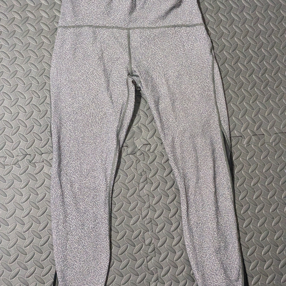 Women's Gray Patterned Pants
